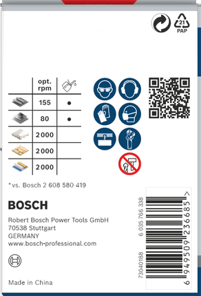 Универсальная кольцевая пила Bosch PRO 56 мм 3/8″.